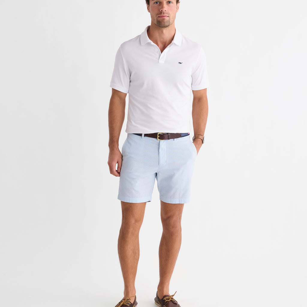 Vineyard Vines 7 Inch Seersucker Chilmark Chino Shorts