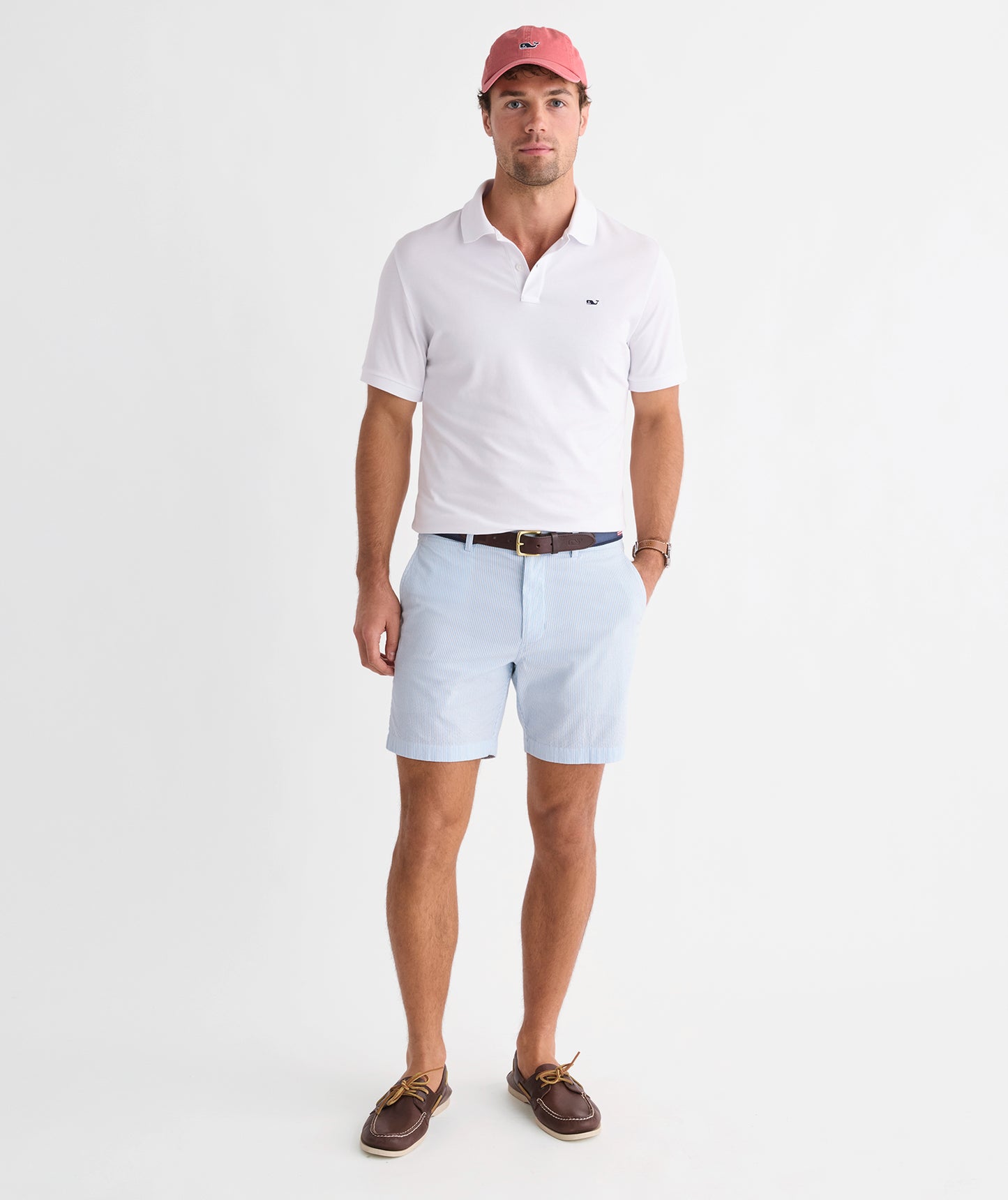Vineyard Vines 7 Inch Seersucker Chilmark Chino Shorts