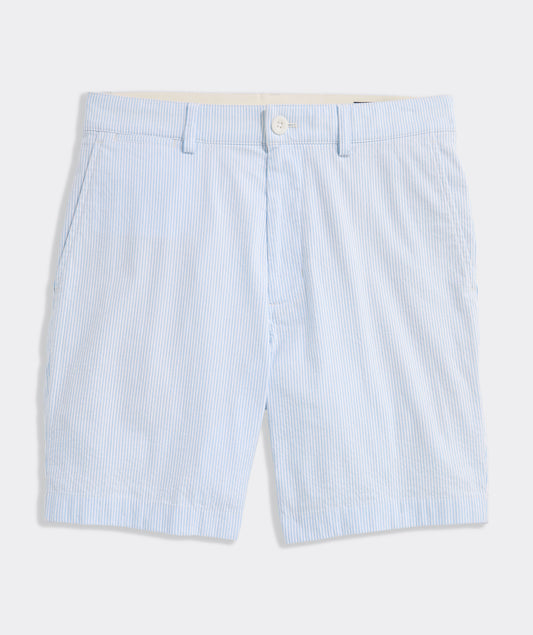 Vineyard Vines 7 Inch Seersucker Chilmark Chino Shorts