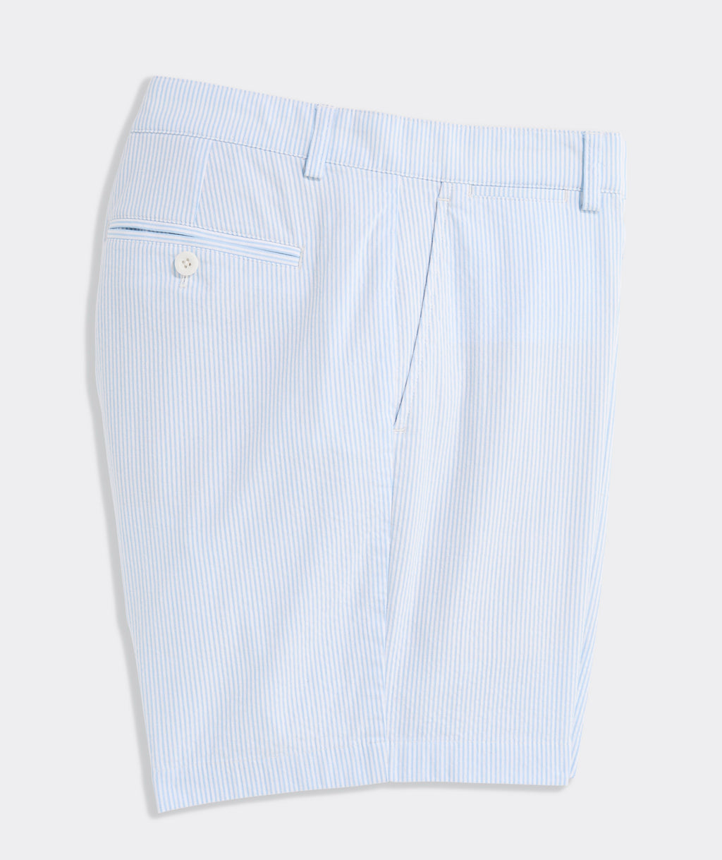 Vineyard Vines 7 Inch Seersucker Chilmark Chino Shorts