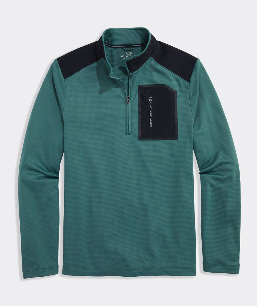 Vineyard Vines Performance Grid Tech Quarter-Zip