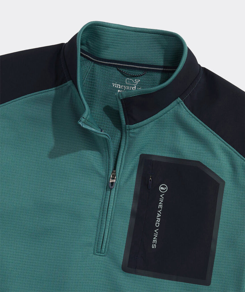Vineyard Vines Performance Grid Tech Quarter-Zip