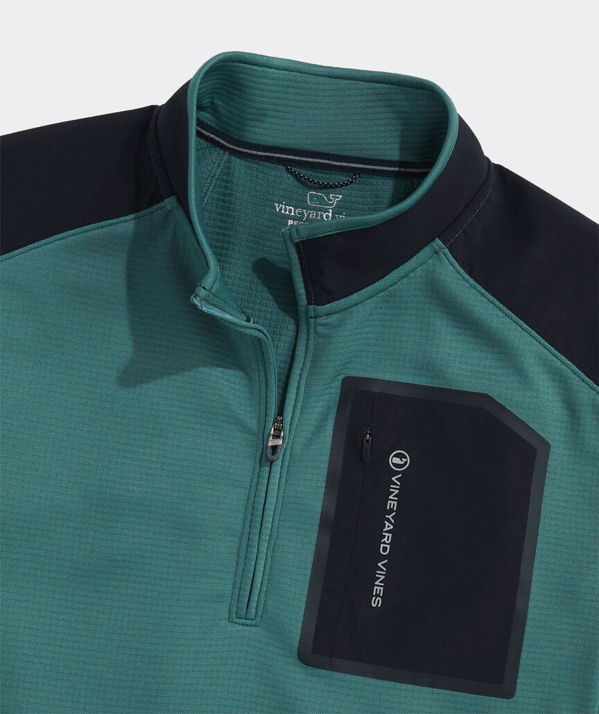 Vineyard Vines Performance Grid Tech Quarter-Zip