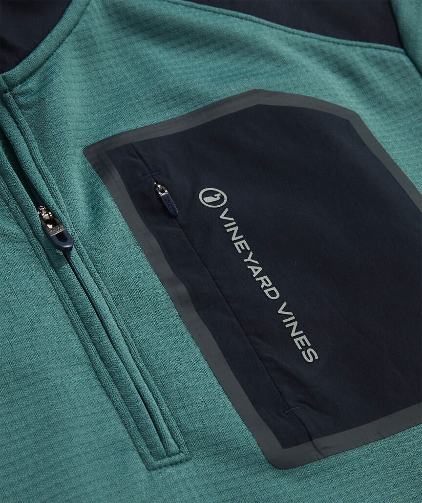 Vineyard Vines Performance Grid Tech Quarter-Zip