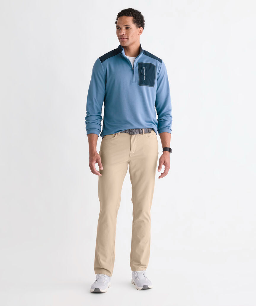 Vineyard Vines Performance Grid Tech Quarter-Zip