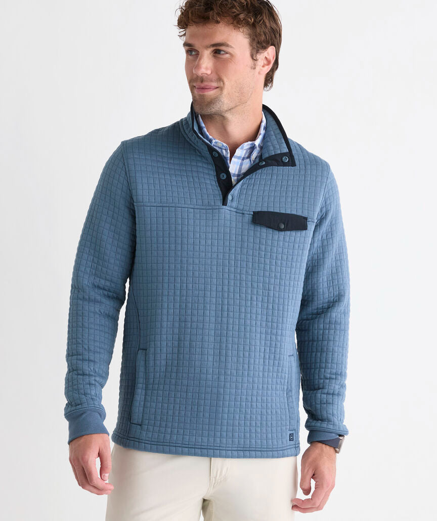 Vineyard Vines Quilted Navigator Quarter-Snap