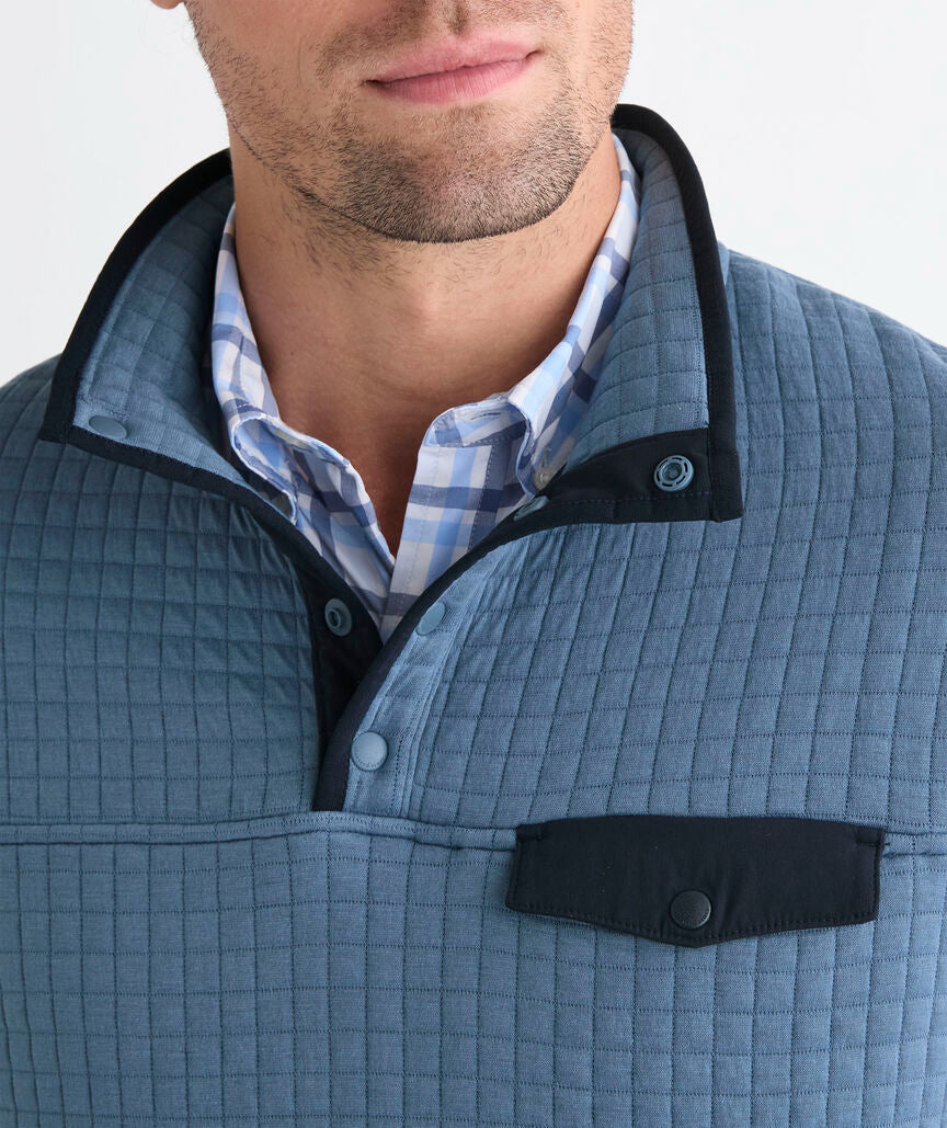 Vineyard Vines Quilted Navigator Quarter-Snap