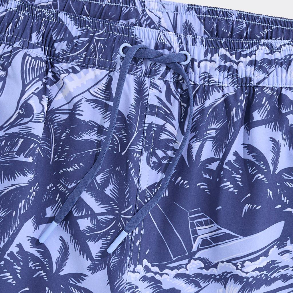 Vineyard Vines 7 Inch Printed Chappy Swim Trunks