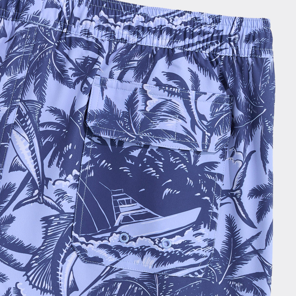 Vineyard Vines 7 Inch Printed Chappy Swim Trunks