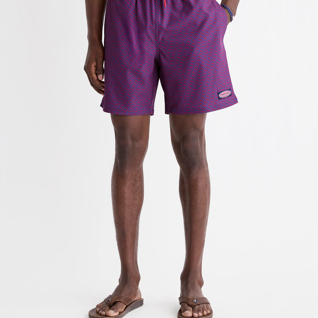 Vineyard Vines 7 Inch Printed Chappy Swim Trunks