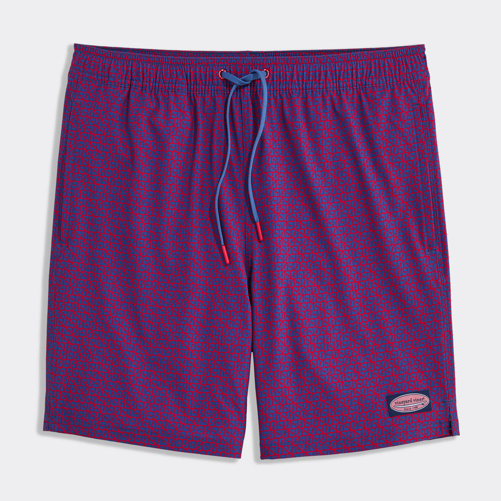 Vineyard Vines 7 Inch Printed Chappy Swim Trunks