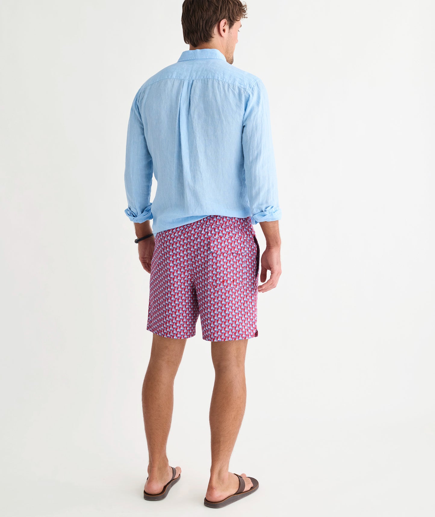 Vineyard Vines 7 Inch Printed Chappy Swim Trunks