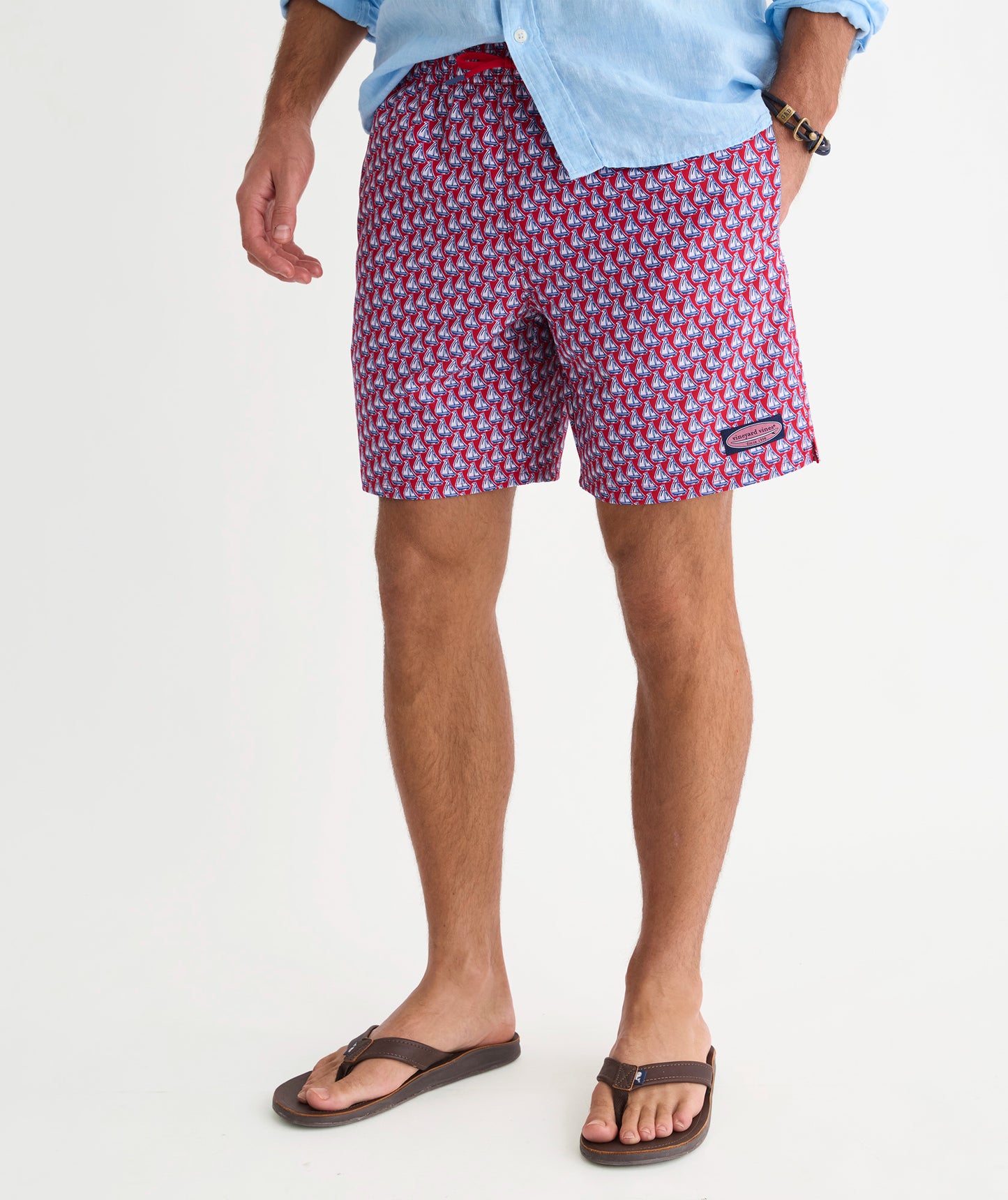 Vineyard Vines 7 Inch Printed Chappy Swim Trunks