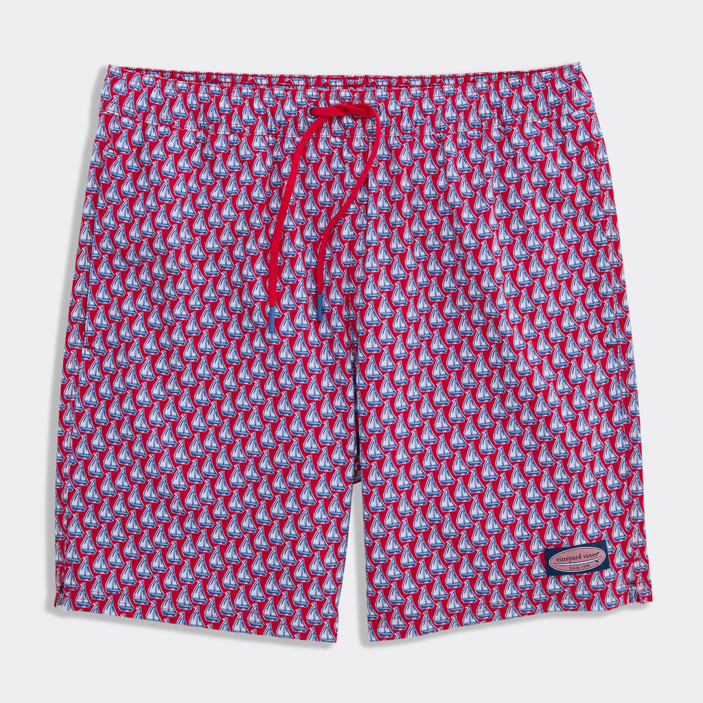 Vineyard Vines 7 Inch Printed Chappy Swim Trunks