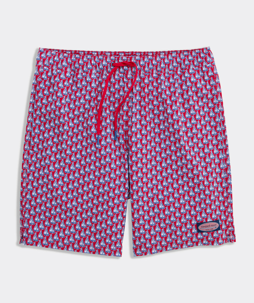 Vineyard Vines 7 Inch Printed Chappy Swim Trunks