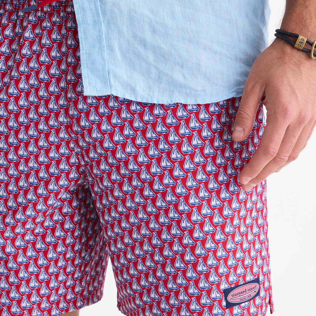 Vineyard Vines 7 Inch Printed Chappy Swim Trunks