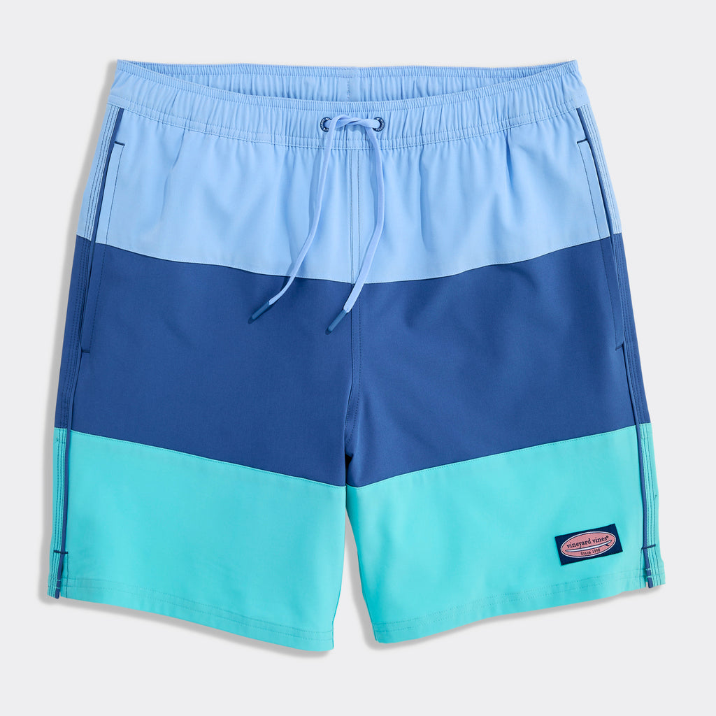 Vineyard Vines 7 Inch Colorblock Chappy Swim Trunks