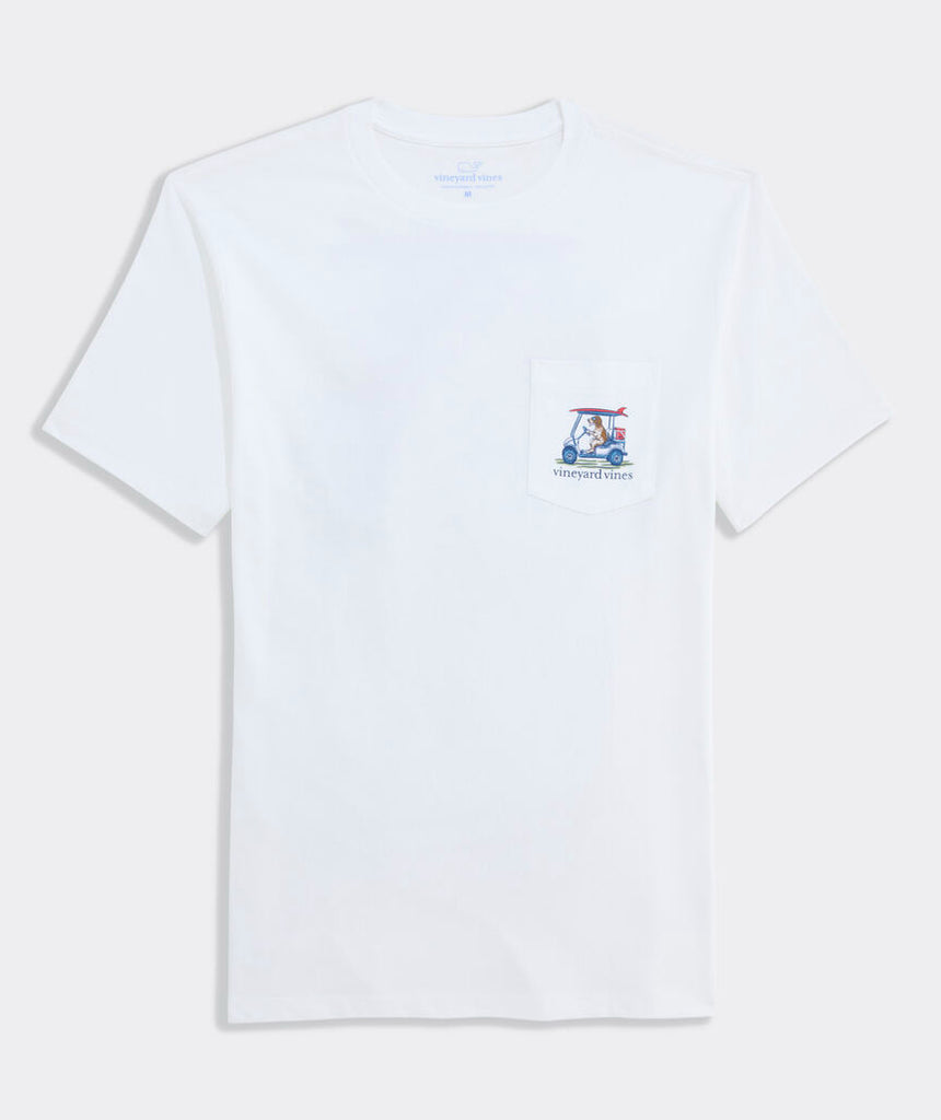 Vineyard Vines Pointer Golf Cart Short-Sleeve Pocket Tee