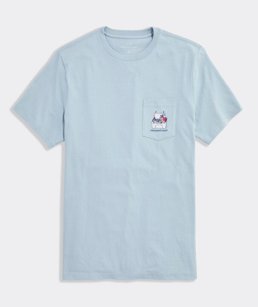 Vineyard Vines Redfish Cooler Short-Sleeve Pocket Tee