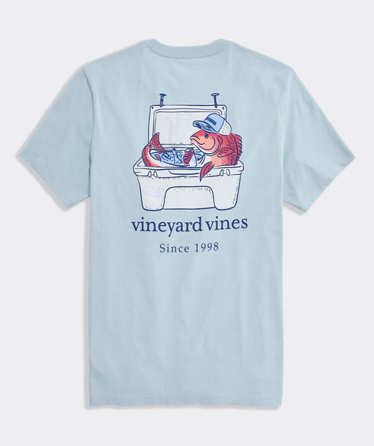 Vineyard Vines Redfish Cooler Short-Sleeve Pocket Tee