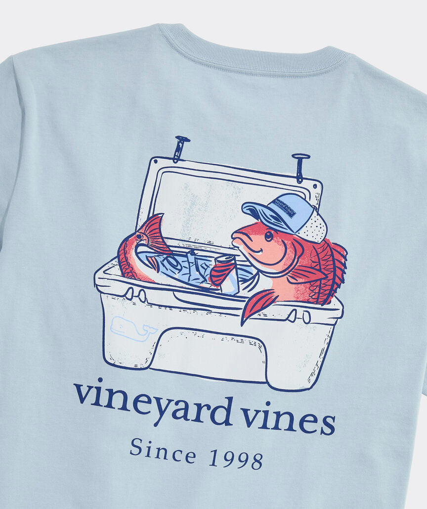 Vineyard Vines Redfish Cooler Short-Sleeve Pocket Tee