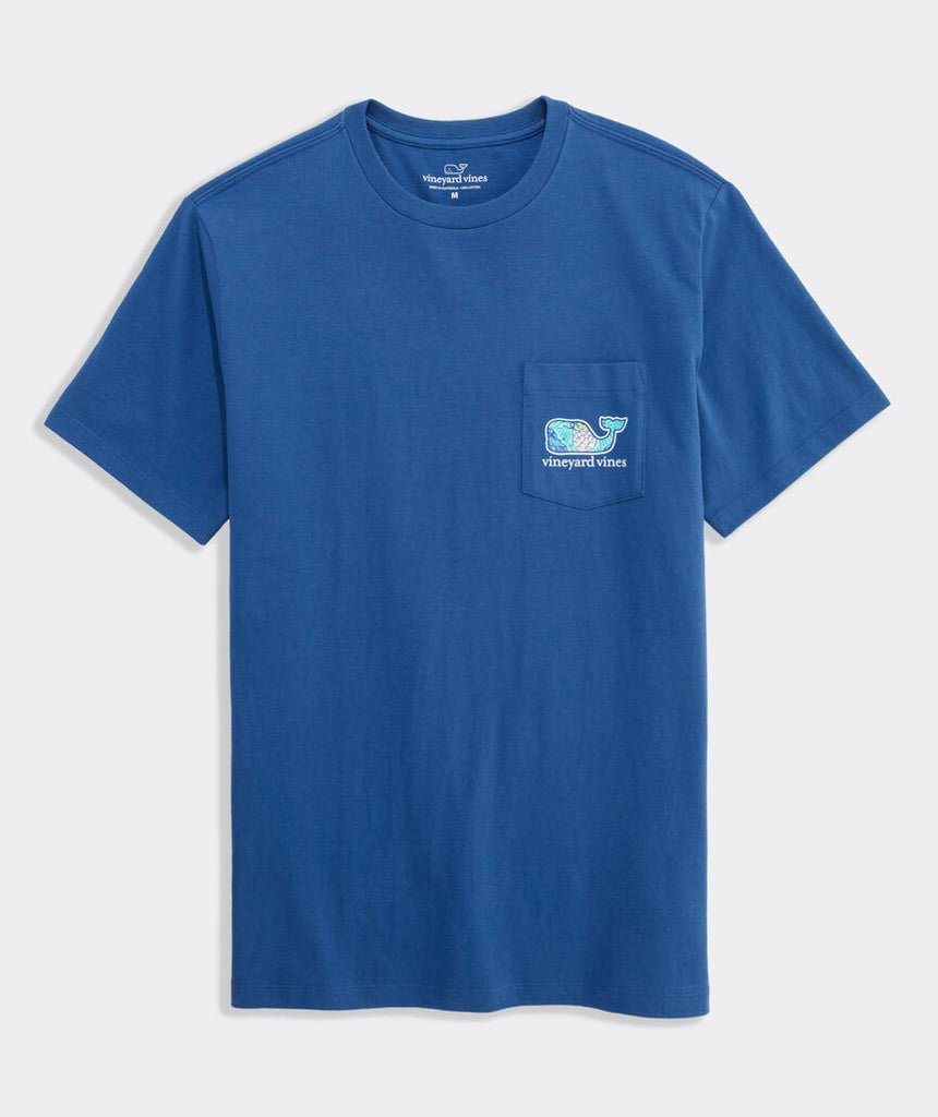 Vineyard Vines Beach Bar Vibes Whale Short-Sleeve Pocket Tee