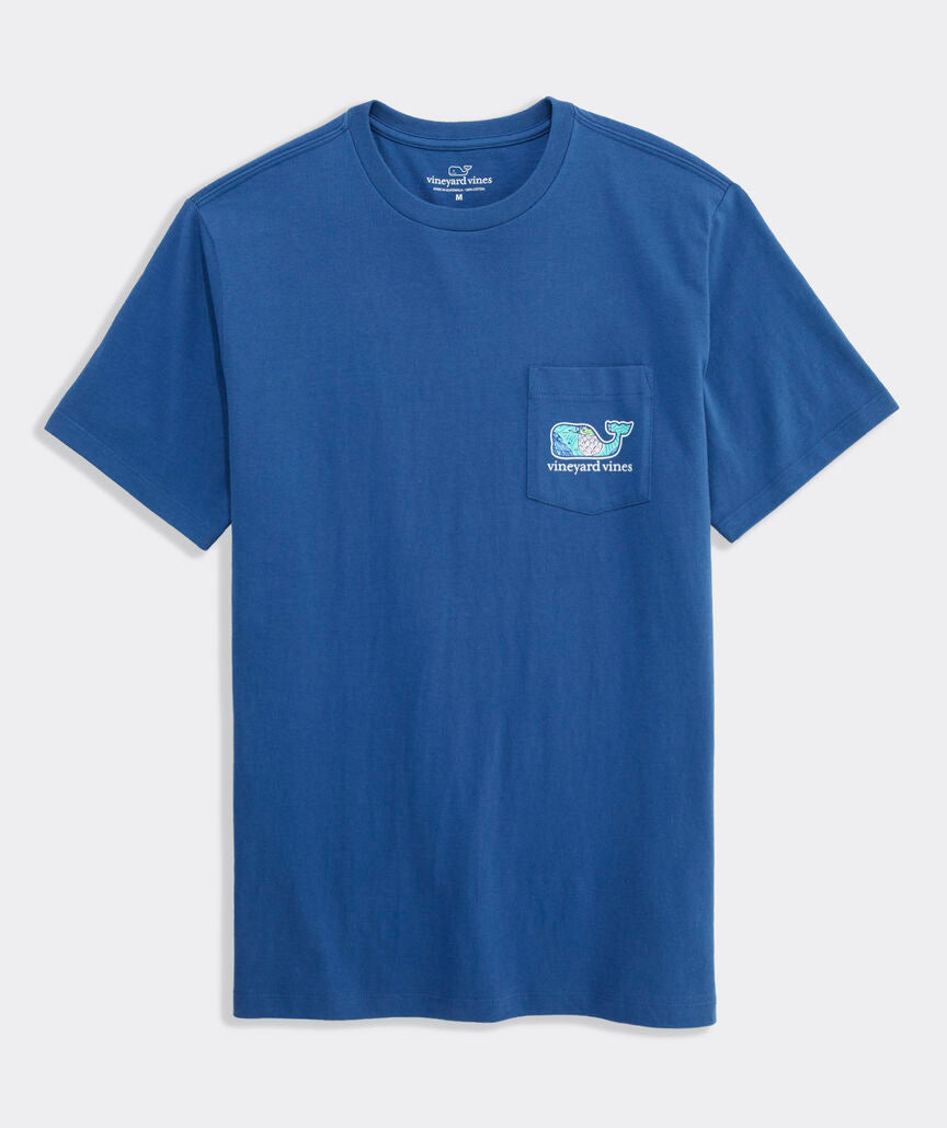 Vineyard Vines Beach Bar Vibes Whale Short-Sleeve Pocket Tee