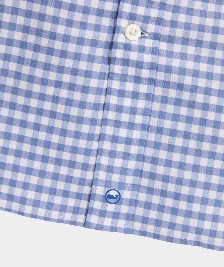 Vineyard Vines Performance Cotton Skysail Gingham Shirt