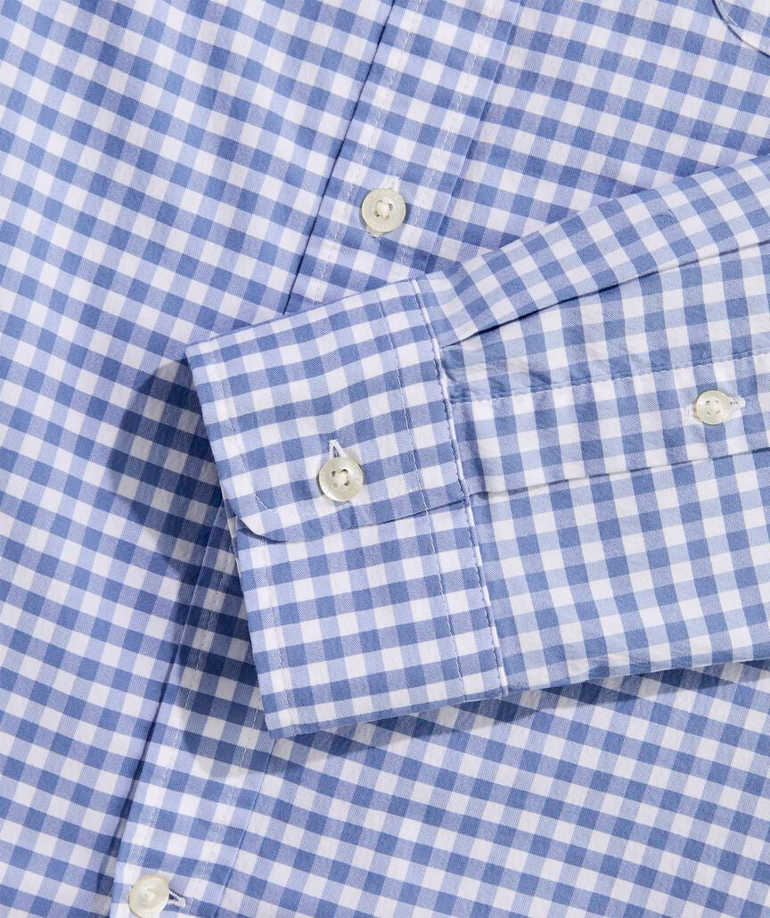 Vineyard Vines Performance Cotton Skysail Gingham Shirt