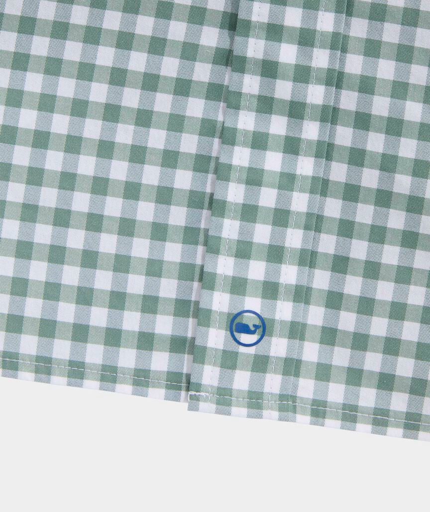Vineyard Vines Performance Cotton Skysail Gingham Shirt