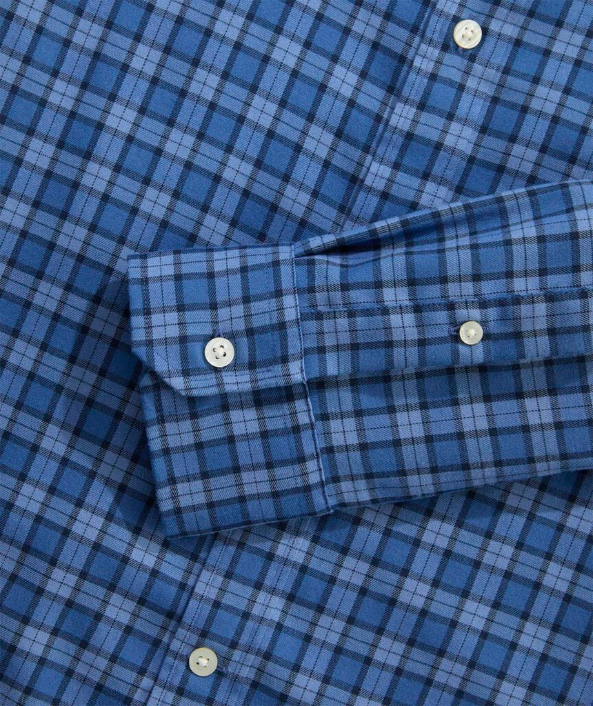 Vineyard Vines Performance Tech Twill Plaid Shirt