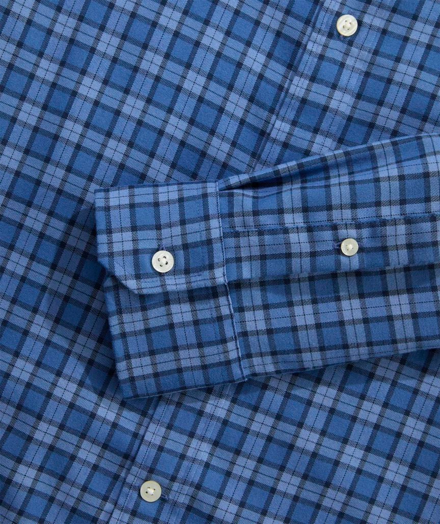 Vineyard Vines Performance Tech Twill Plaid Shirt