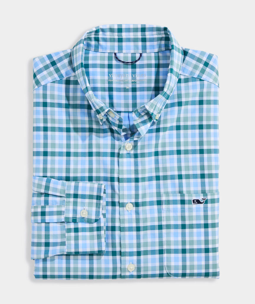 Vineyard Vines Performance Plaid Featherweight Shirt