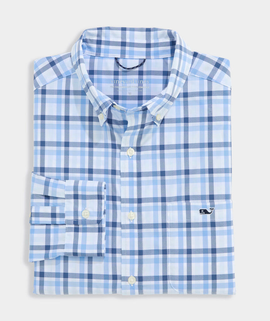Vineyard Vines Performance Plaid Featherweight Shirt