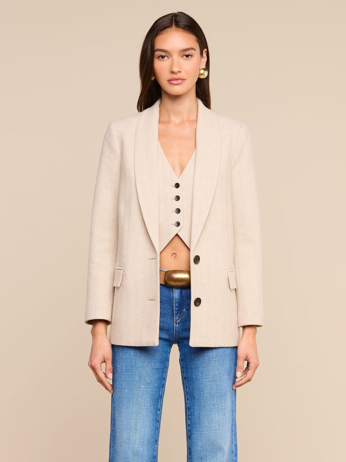 Cappuccino/Ivory Tweed