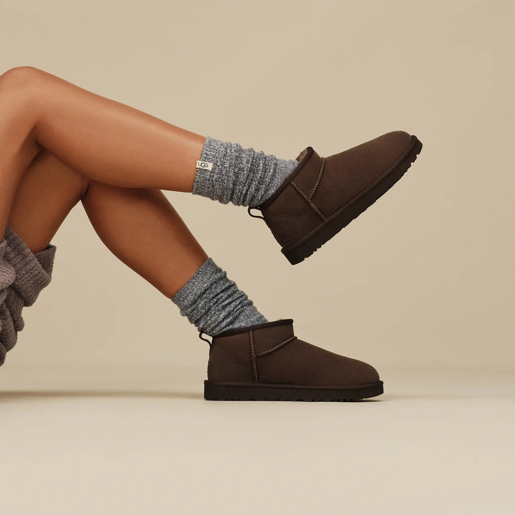 UGG® Rib Knit Slouchy Crew Sock