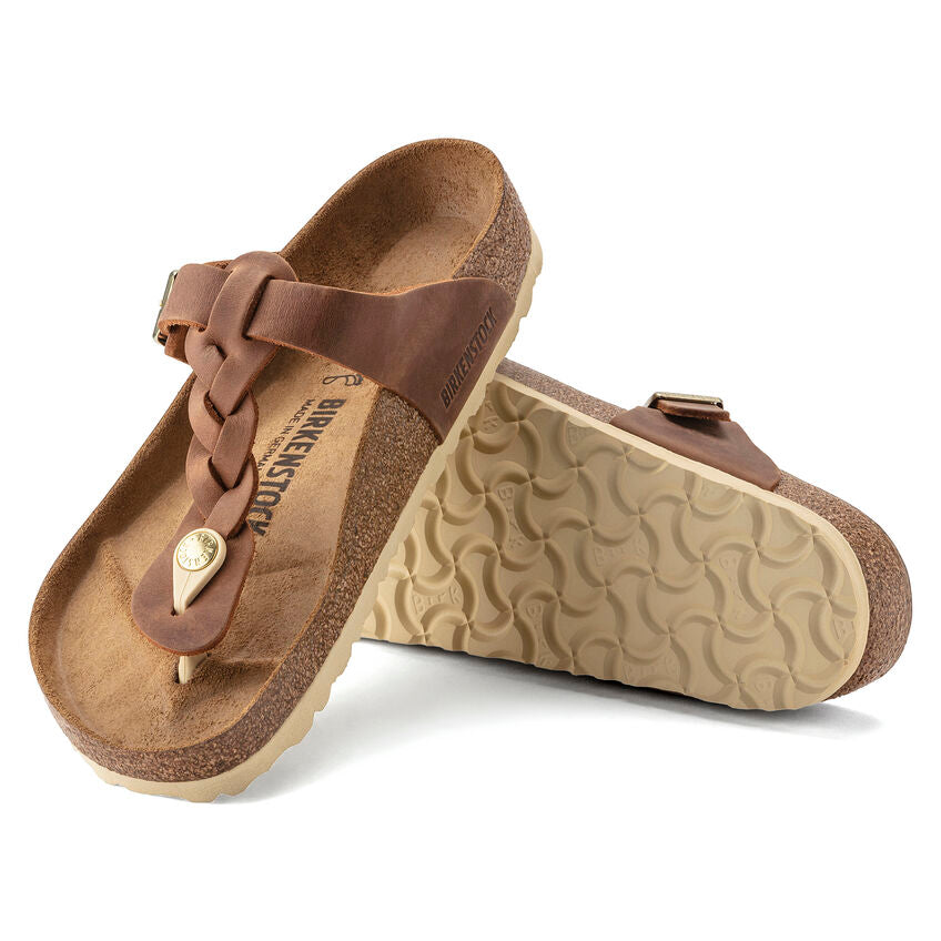 Birkenstock Women's Gizeh Oiled Leather Sandals