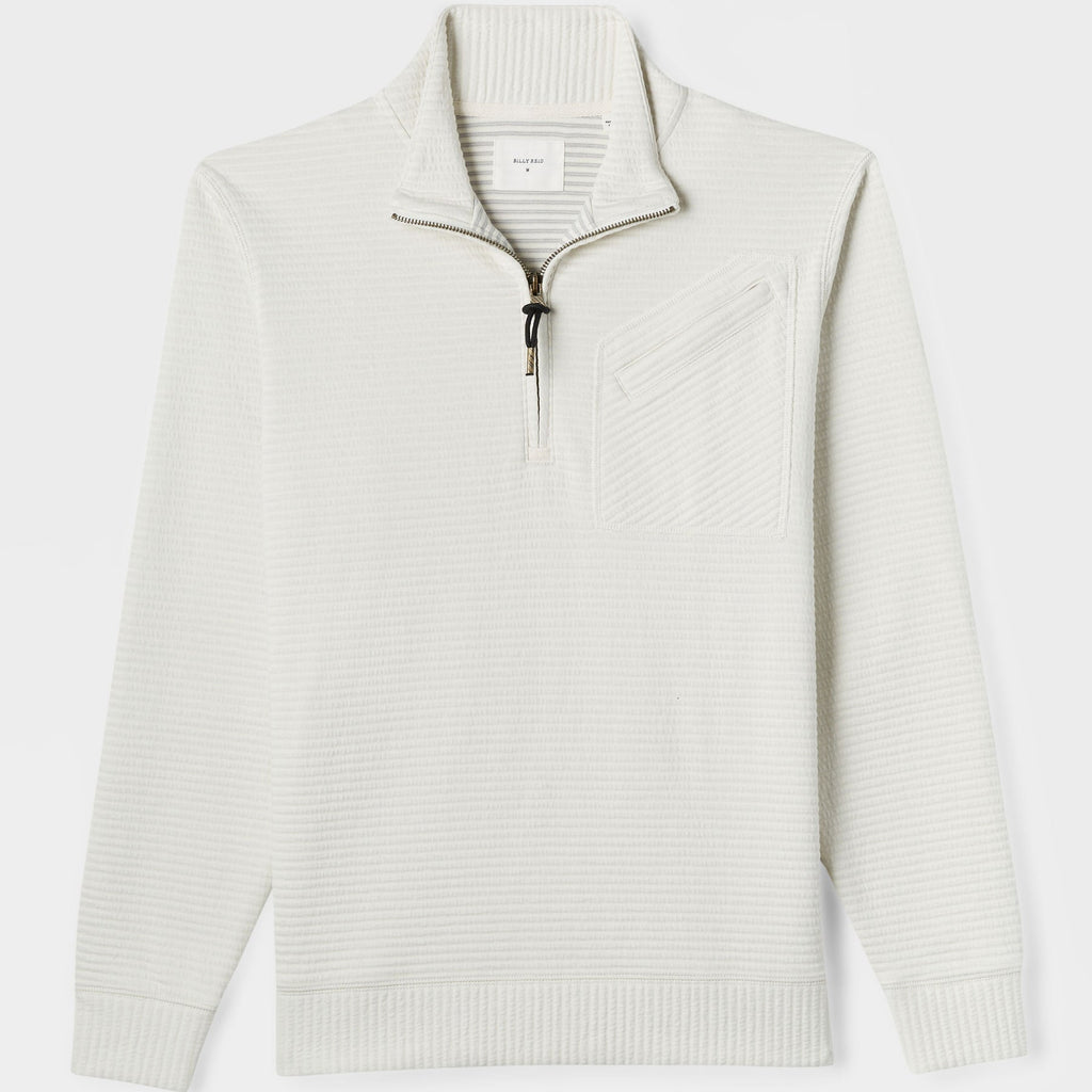 Billy Reid Quilted Half Zip
