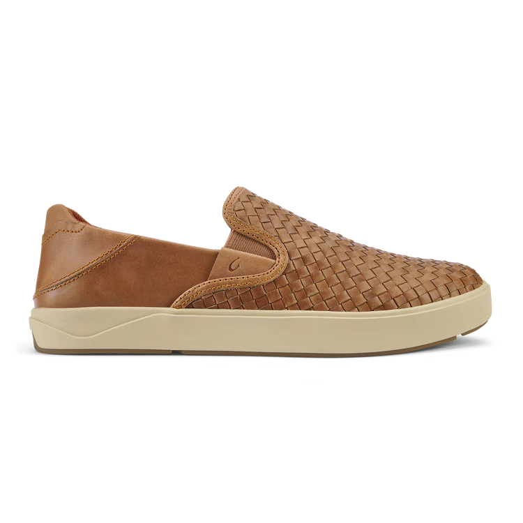 Olukai Lae‘ahi Lauhala Woven Leather Shoes