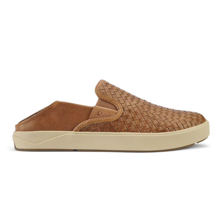 Olukai Lae‘ahi Lauhala Woven Leather Shoes