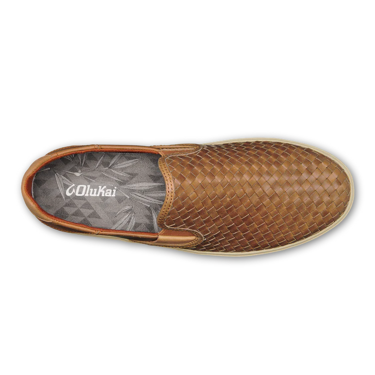 Olukai Lae‘ahi Lauhala Woven Leather Shoes
