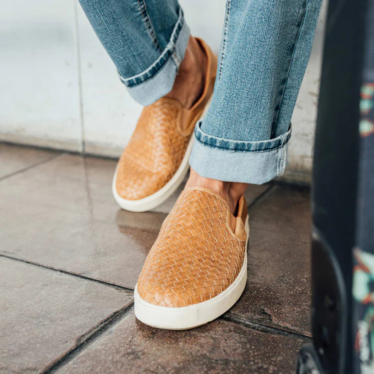 Olukai Lae‘ahi Lauhala Woven Leather Shoes