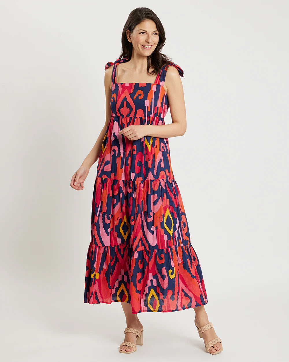 Jude Connally Rose Dress Cotton Voile