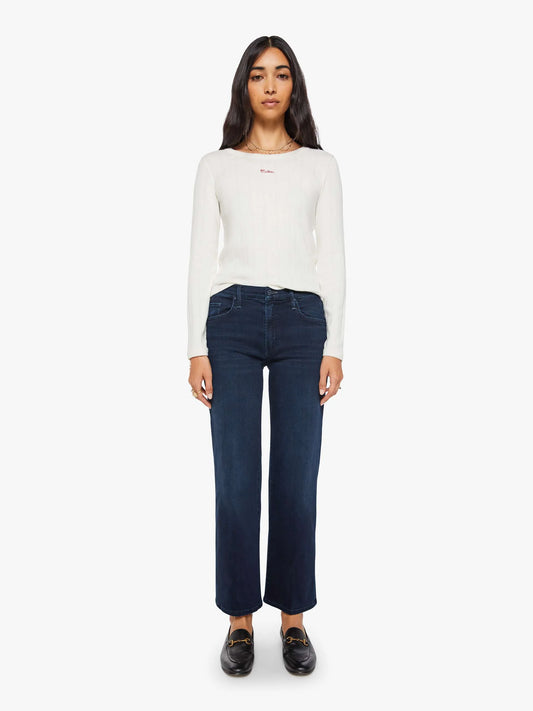 Mother The Mid Rise Rambler Zip Ankle
