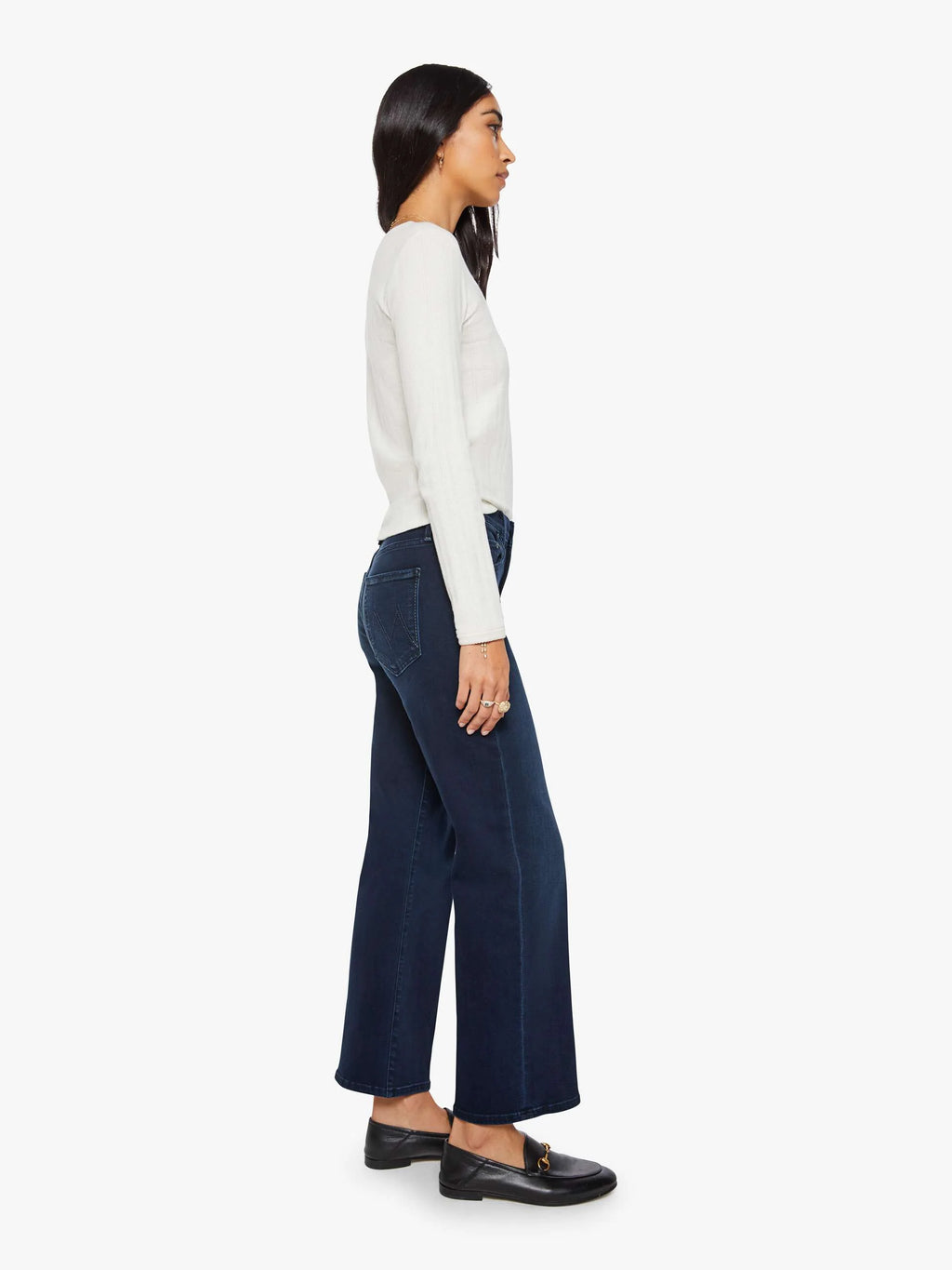 Mother The Mid Rise Rambler Zip Ankle
