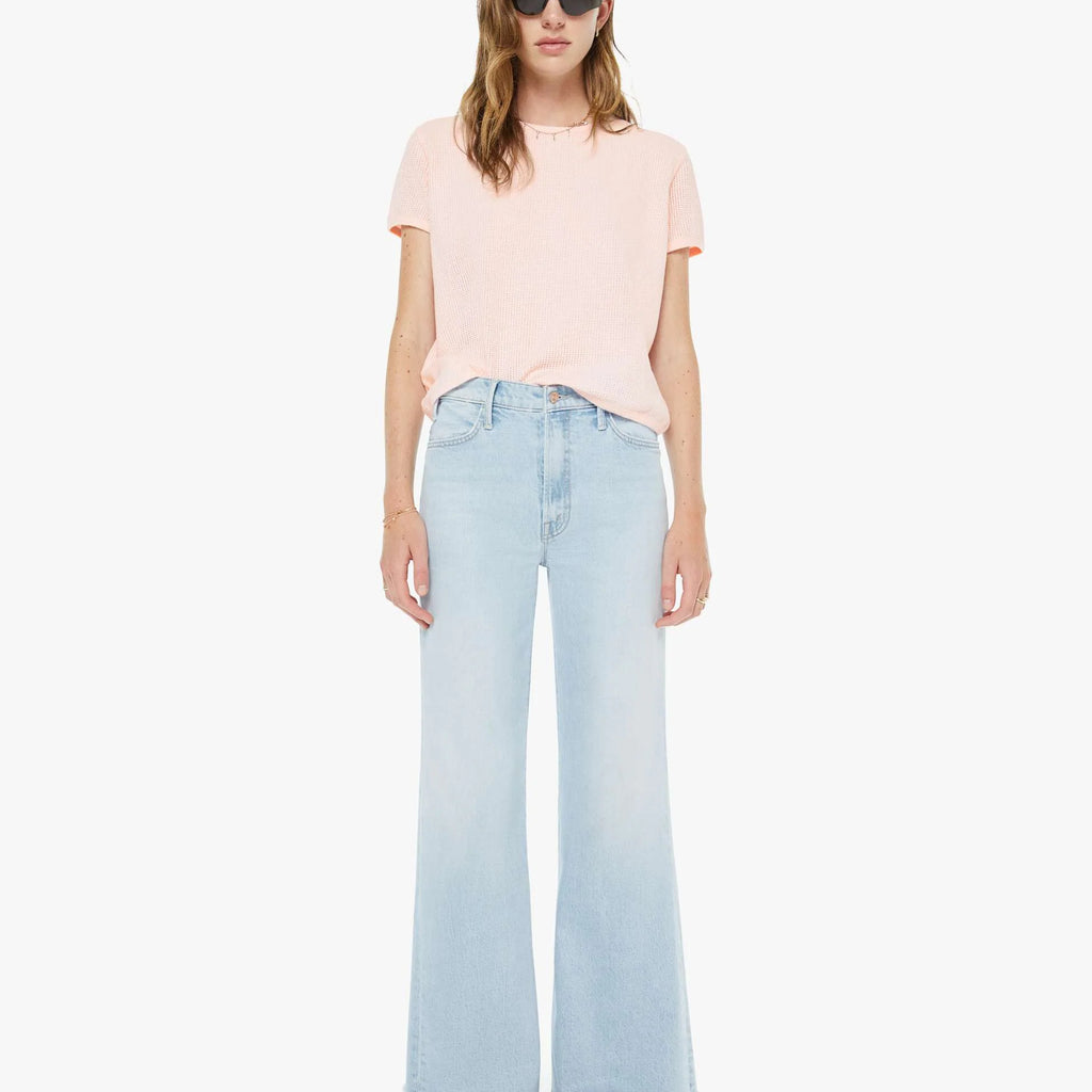 Mother Denim The Hustler Roller Skimp Fray