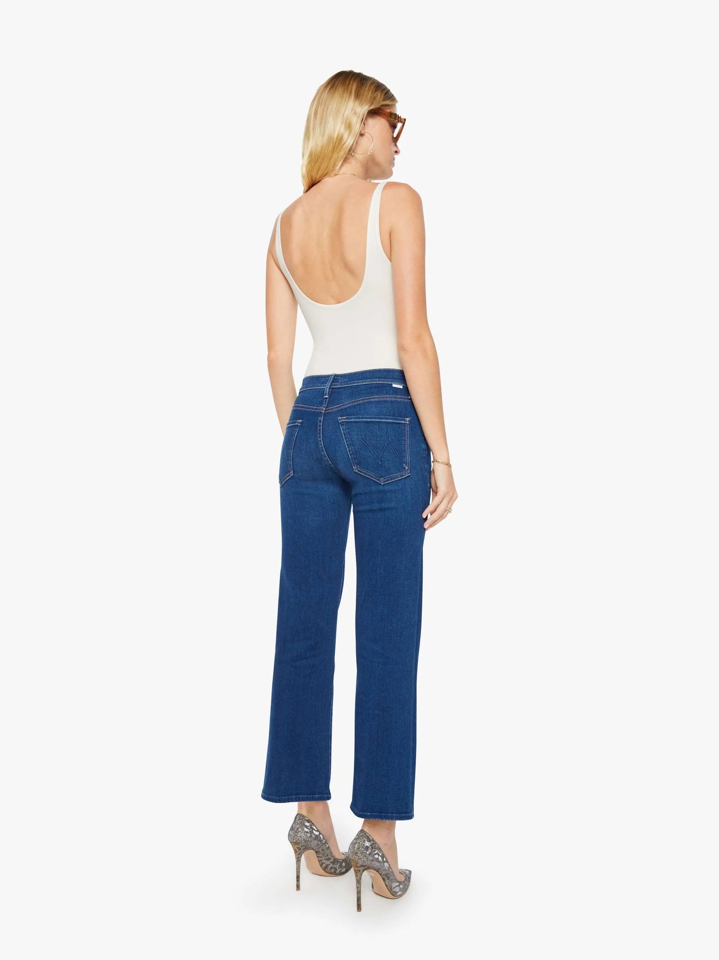 Mother Denim The Mid Rise Rambler Flood