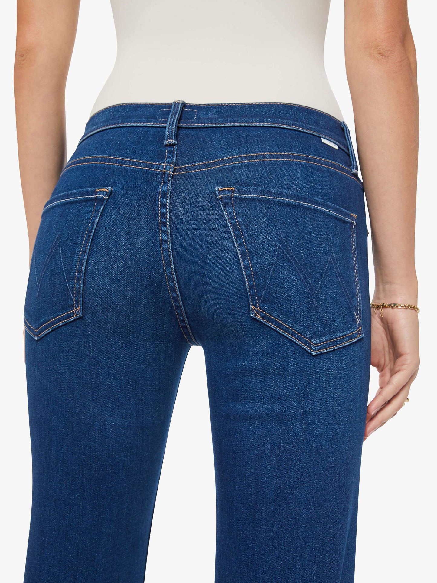 Mother Denim The Mid Rise Rambler Flood