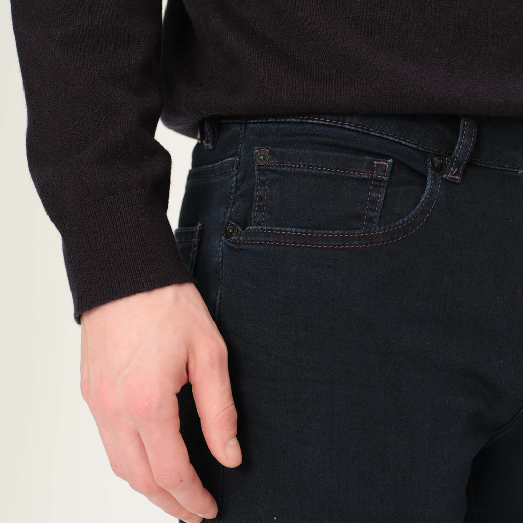 DL1961 Nick Slim Jeans DL Ultimate Knit - Social (Dark Indigo)
