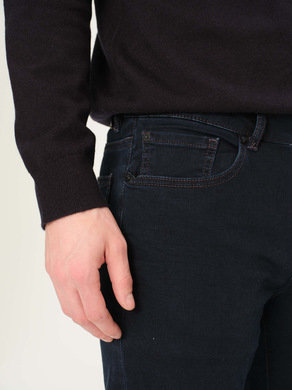DL1961 Nick Slim Jeans DL Ultimate Knit - Social (Dark Indigo)